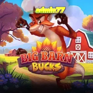 Tampilan visual slot Big Barn Bucks dengan latar belakang peternakan yang ceria